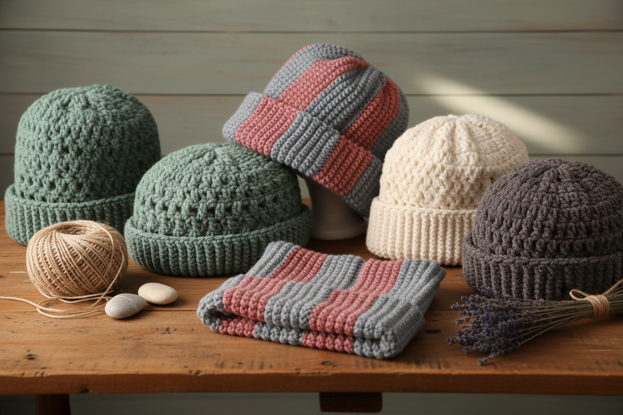 Crochet Hats Product Image